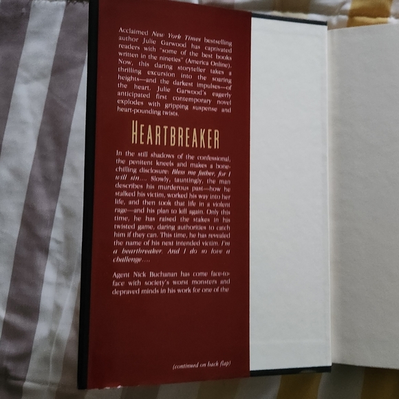 Heartbreaker by Julie Garwood Hardcover Book Novel - Picture 2 of 4